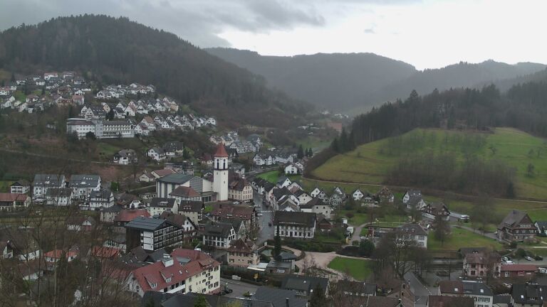 Dieses Bild zeigt eine Webcam-Aufnahme von Ottenhöfen, aufgenommen am Mittwoch, den 11.03.2026 um 08:20 Uhr