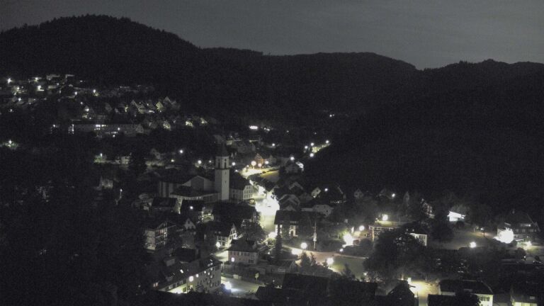 Dieses Bild zeigt eine Webcam-Aufnahme von Ottenhöfen, aufgenommen am Samstag, den 30.05.2026 um 01:30 Uhr