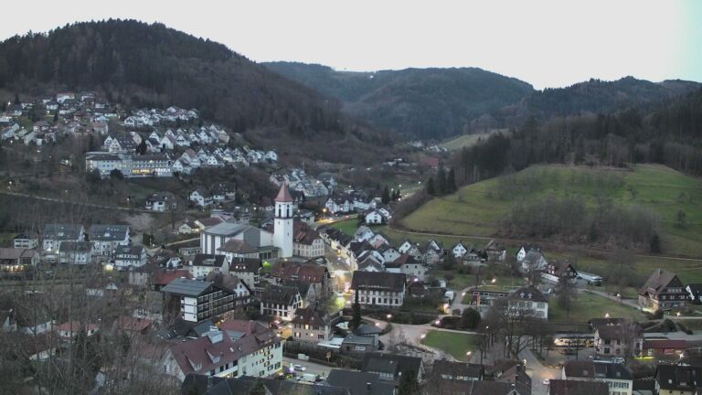 Dieses Bild zeigt eine Webcam-Aufnahme von Ottenhöfen, aufgenommen am Freitag, den 06.03.2026 um 06:40 Uhr