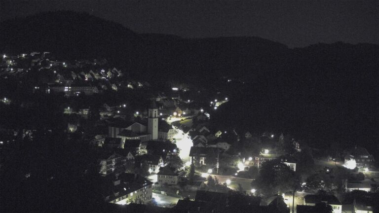 Dieses Bild zeigt eine Webcam-Aufnahme von Ottenhöfen, aufgenommen am Dienstag, den 23.06.2026 um 00:00 Uhr