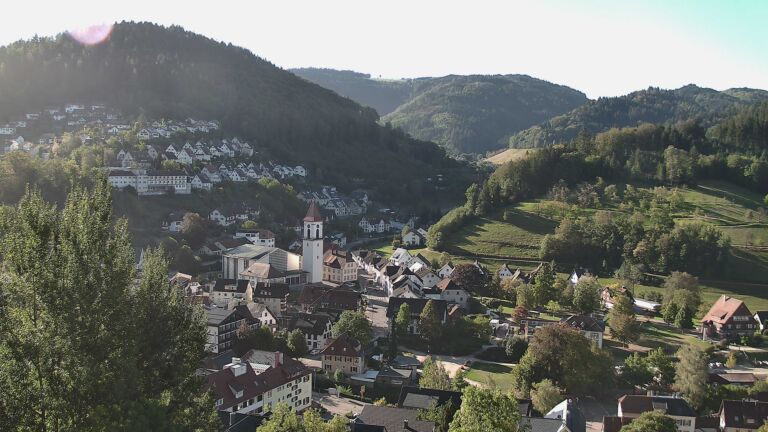 Dieses Bild zeigt eine Webcam-Aufnahme von Ottenhöfen, aufgenommen am Mittwoch, den 23.09.2026 um 09:30 Uhr