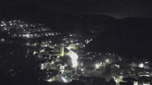 Dieses Bild zeigt eine Webcam-Aufnahme von Ottenhöfen, aufgenommen am Samstag, den 17.10.2026 um 19:50 Uhr