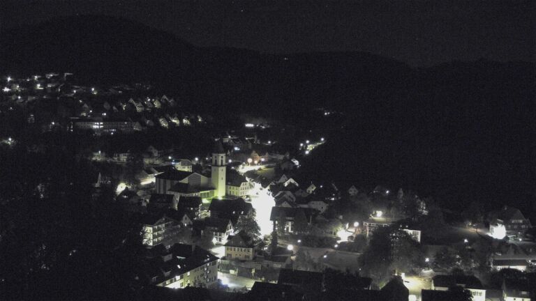 Dieses Bild zeigt eine Webcam-Aufnahme von Ottenhöfen, aufgenommen am Mittwoch, den 07.10.2026 um 05:50 Uhr