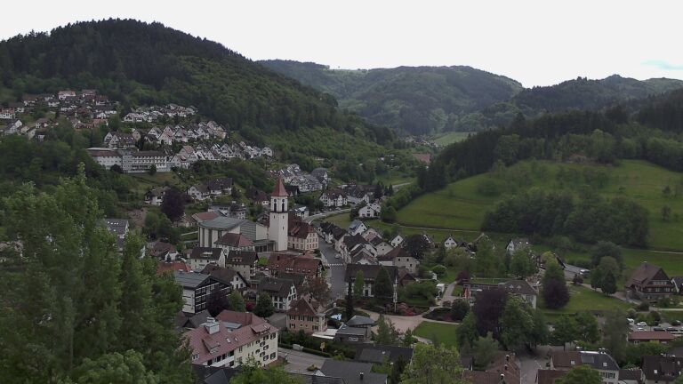 Dieses Bild zeigt eine Webcam-Aufnahme von Ottenhöfen, aufgenommen am Samstag, den 16.05.2026 um 14:50 Uhr