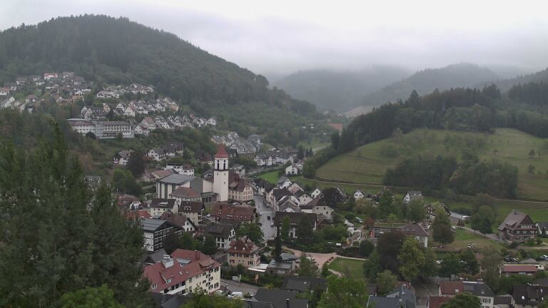 Dieses Bild zeigt eine Webcam-Aufnahme von Ottenhöfen, aufgenommen am Mittwoch, den 16.09.2026 um 10:40 Uhr