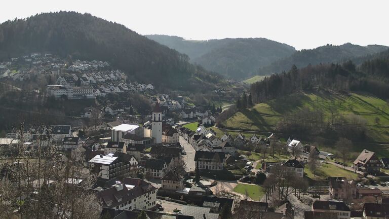 Dieses Bild zeigt eine Webcam-Aufnahme von Ottenhöfen, aufgenommen am Donnerstag, den 05.03.2026 um 10:40 Uhr