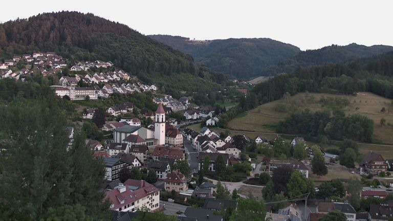 Dieses Bild zeigt eine Webcam-Aufnahme von Ottenhöfen, aufgenommen am Mittwoch, den 29.07.2026 um 20:50 Uhr