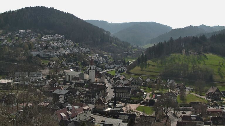 Dieses Bild zeigt eine Webcam-Aufnahme von Ottenhöfen, aufgenommen am Dienstag, den 24.03.2026 um 12:00 Uhr