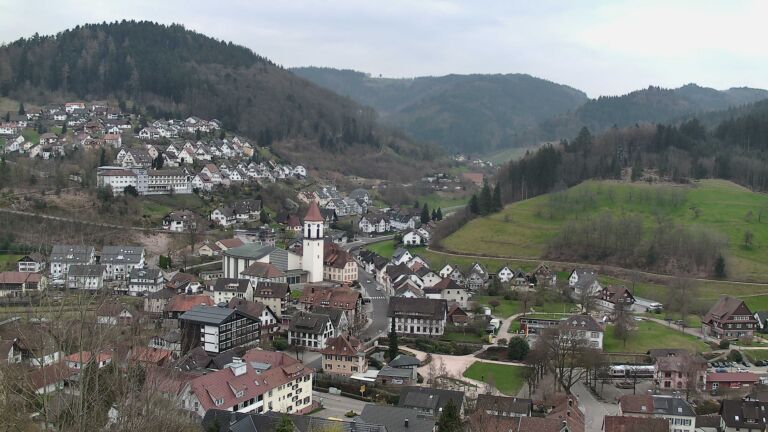 Dieses Bild zeigt eine Webcam-Aufnahme von Ottenhöfen, aufgenommen am Samstag, den 21.03.2026 um 14:30 Uhr