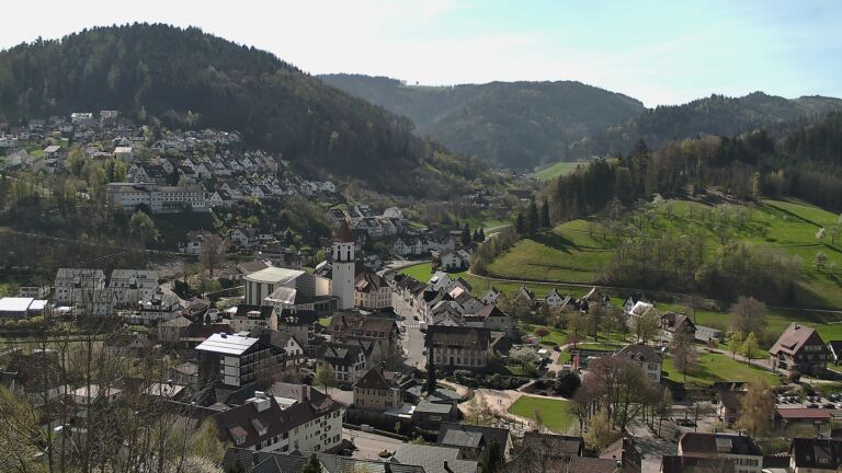 Dieses Bild zeigt eine Webcam-Aufnahme von Ottenhöfen, aufgenommen am Donnerstag, den 09.04.2026 um 11:10 Uhr