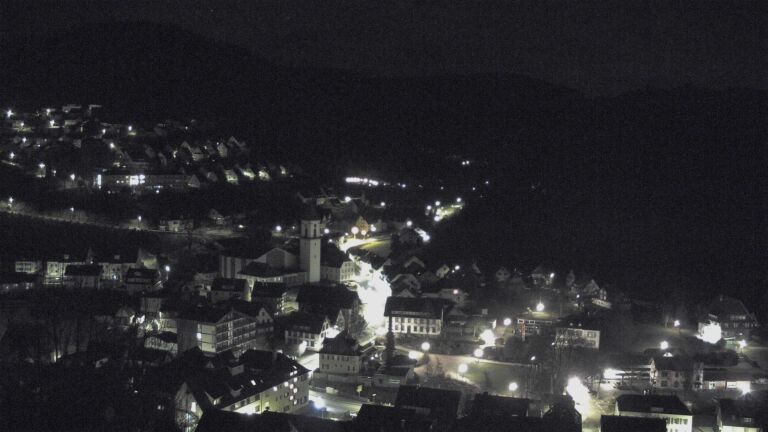 Dieses Bild zeigt eine Webcam-Aufnahme von Ottenhöfen, aufgenommen am Mittwoch, den 11.03.2026 um 03:00 Uhr