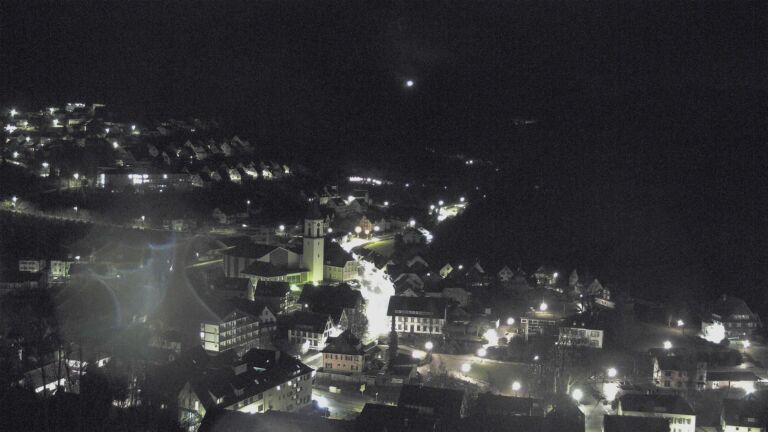 Dieses Bild zeigt eine Webcam-Aufnahme von Ottenhöfen, aufgenommen am Montag, den 16.02.2026 um 05:50 Uhr