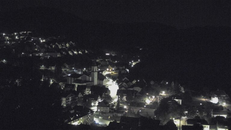 Dieses Bild zeigt eine Webcam-Aufnahme von Ottenhöfen, aufgenommen am Dienstag, den 11.08.2026 um 02:30 Uhr