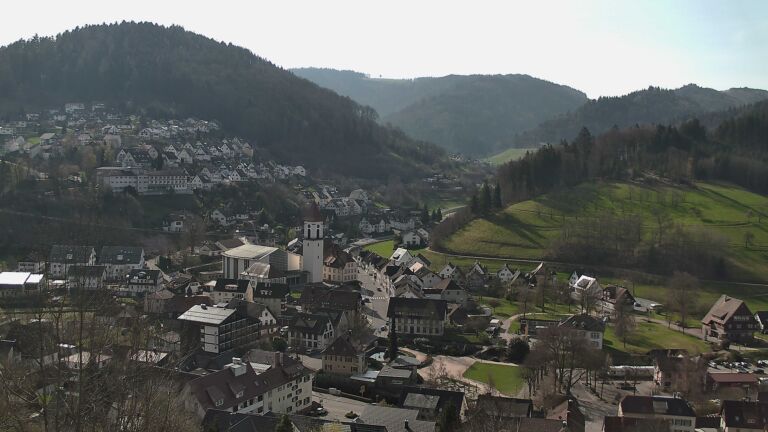 Dieses Bild zeigt eine Webcam-Aufnahme von Ottenhöfen, aufgenommen am Dienstag, den 24.03.2026 um 10:00 Uhr