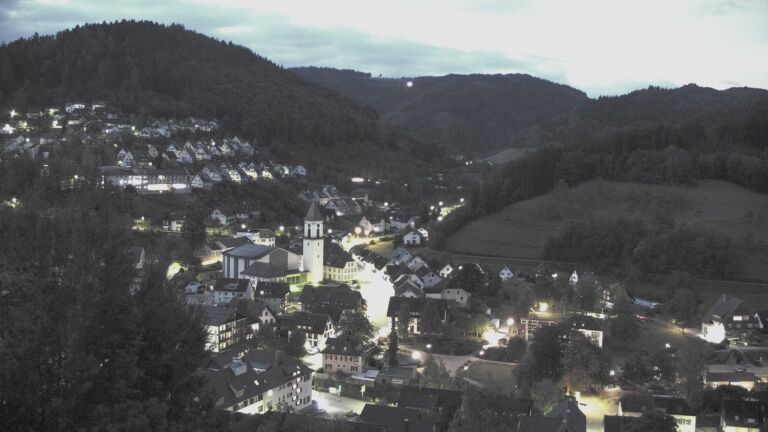 Dieses Bild zeigt eine Webcam-Aufnahme von Ottenhöfen, aufgenommen am Samstag, den 03.10.2026 um 06:50 Uhr