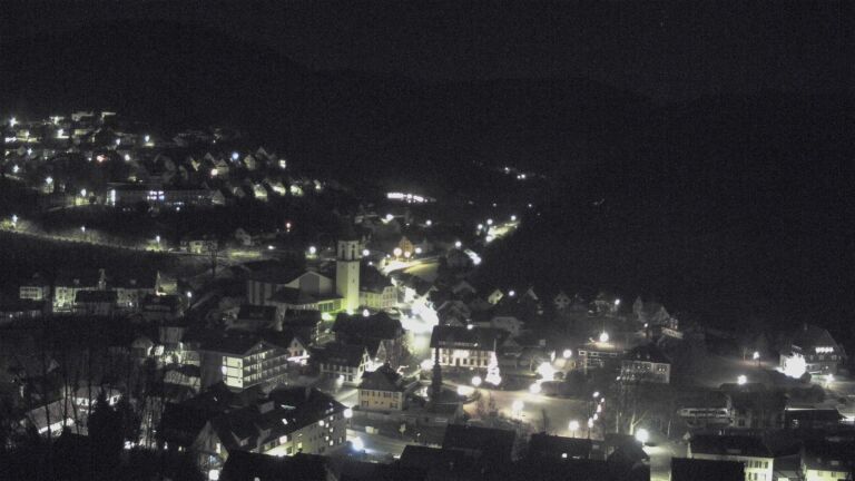 Dieses Bild zeigt eine Webcam-Aufnahme von Ottenhöfen, aufgenommen am Freitag, den 26.12.2025 um 05:30 Uhr