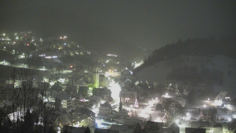 Dieses Bild zeigt eine Webcam-Aufnahme von Ottenhöfen, aufgenommen am Dienstag, den 06.01.2026 um 07:00 Uhr