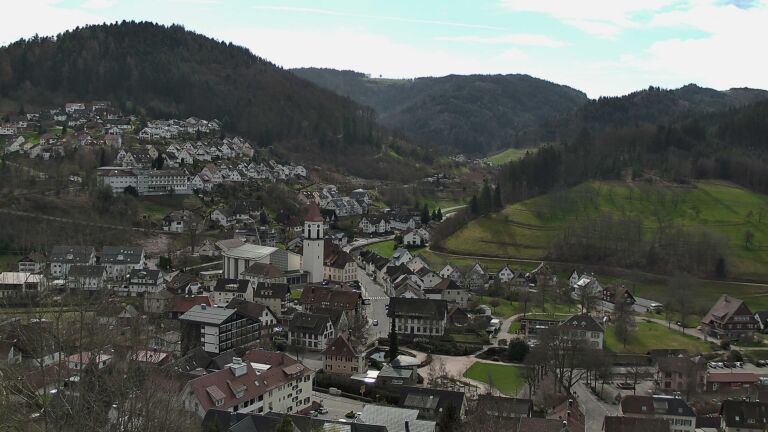 Dieses Bild zeigt eine Webcam-Aufnahme von Ottenhöfen, aufgenommen am Freitag, den 13.03.2026 um 11:20 Uhr