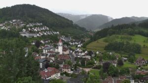 Dieses Bild zeigt eine Webcam-Aufnahme von Ottenhöfen, aufgenommen am Dienstag, den 09.06.2026 um 11:10 Uhr