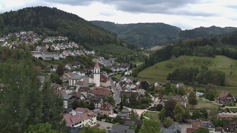 Dieses Bild zeigt eine Webcam-Aufnahme von Ottenhöfen, aufgenommen am Donnerstag, den 24.09.2026 um 14:50 Uhr