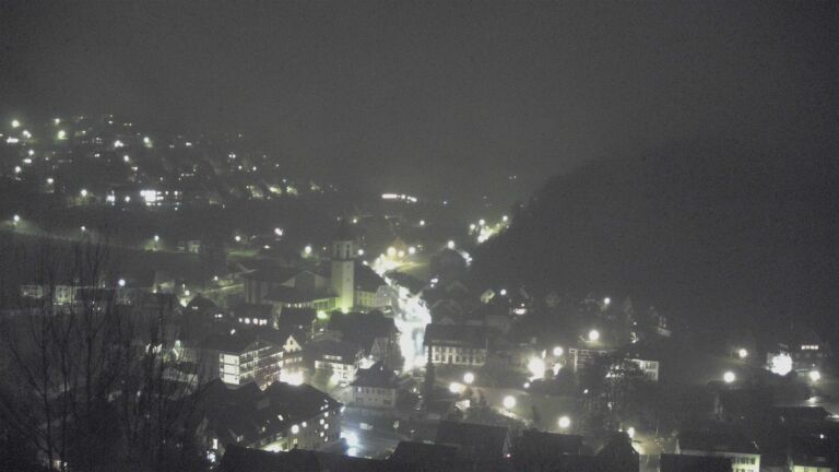 Dieses Bild zeigt eine Webcam-Aufnahme von Ottenhöfen, aufgenommen am Montag, den 13.04.2026 um 21:30 Uhr