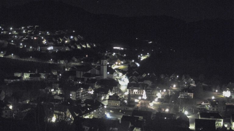 Dieses Bild zeigt eine Webcam-Aufnahme von Ottenhöfen, aufgenommen am Dienstag, den 16.12.2025 um 00:00 Uhr