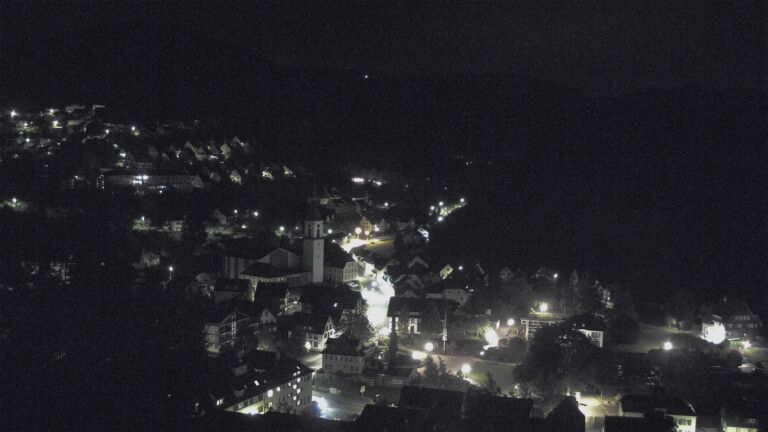 Dieses Bild zeigt eine Webcam-Aufnahme von Ottenhöfen, aufgenommen am Mittwoch, den 20.05.2026 um 00:30 Uhr