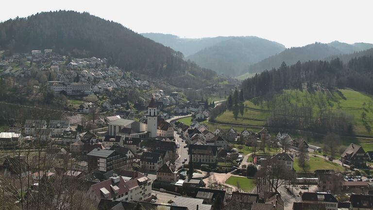 Dieses Bild zeigt eine Webcam-Aufnahme von Ottenhöfen, aufgenommen am Freitag, den 20.03.2026 um 12:00 Uhr