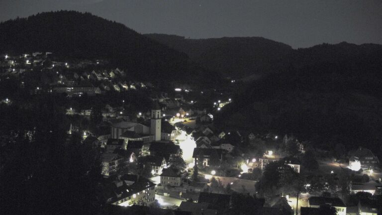 Dieses Bild zeigt eine Webcam-Aufnahme von Ottenhöfen, aufgenommen am Sonntag, den 02.08.2026 um 02:30 Uhr