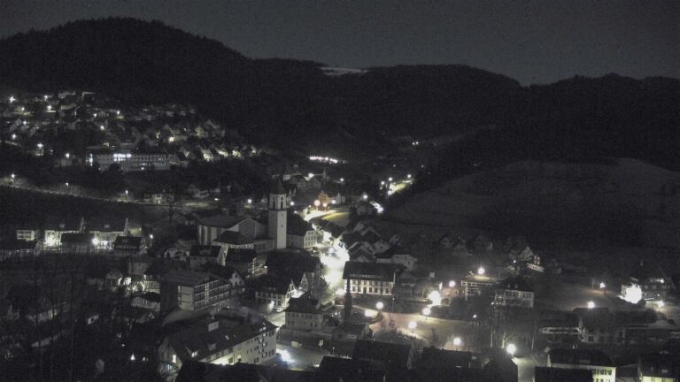 Dieses Bild zeigt eine Webcam-Aufnahme von Ottenhöfen, aufgenommen am Freitag, den 30.01.2026 um 02:30 Uhr