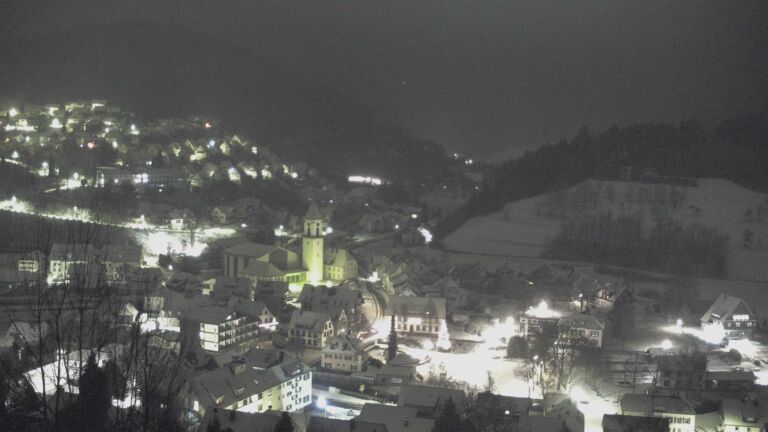 Dieses Bild zeigt eine Webcam-Aufnahme von Ottenhöfen, aufgenommen am Freitag, den 02.01.2026 um 05:40 Uhr