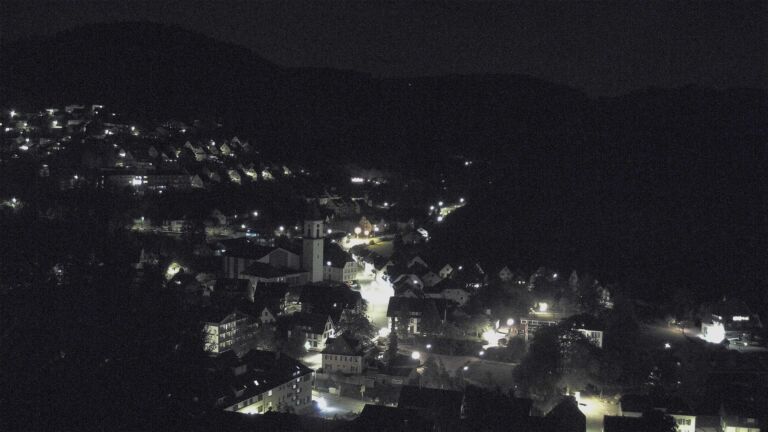 Dieses Bild zeigt eine Webcam-Aufnahme von Ottenhöfen, aufgenommen am Dienstag, den 06.10.2026 um 23:30 Uhr