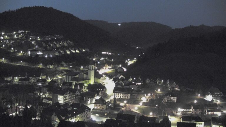 Dieses Bild zeigt eine Webcam-Aufnahme von Ottenhöfen, aufgenommen am Montag, den 09.03.2026 um 06:00 Uhr