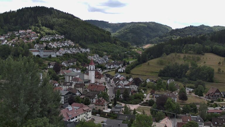 Dieses Bild zeigt eine Webcam-Aufnahme von Ottenhöfen, aufgenommen am Dienstag, den 21.07.2026 um 14:20 Uhr