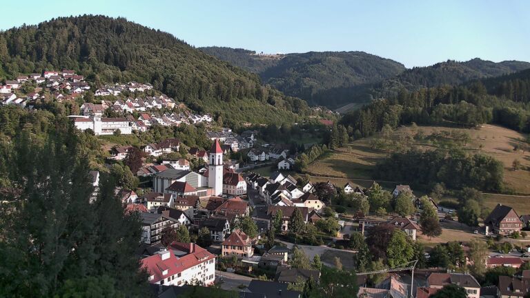 Dieses Bild zeigt eine Webcam-Aufnahme von Ottenhöfen, aufgenommen am Mittwoch, den 29.07.2026 um 19:40 Uhr