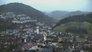 Dieses Bild zeigt eine Webcam-Aufnahme von Ottenhöfen, aufgenommen am Dienstag, den 24.02.2026 um 07:10 Uhr