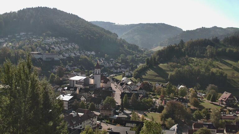 Dieses Bild zeigt eine Webcam-Aufnahme von Ottenhöfen, aufgenommen am Dienstag, den 06.10.2026 um 11:00 Uhr
