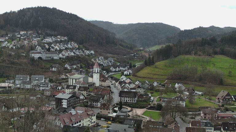 Dieses Bild zeigt eine Webcam-Aufnahme von Ottenhöfen, aufgenommen am Dienstag, den 17.03.2026 um 09:30 Uhr