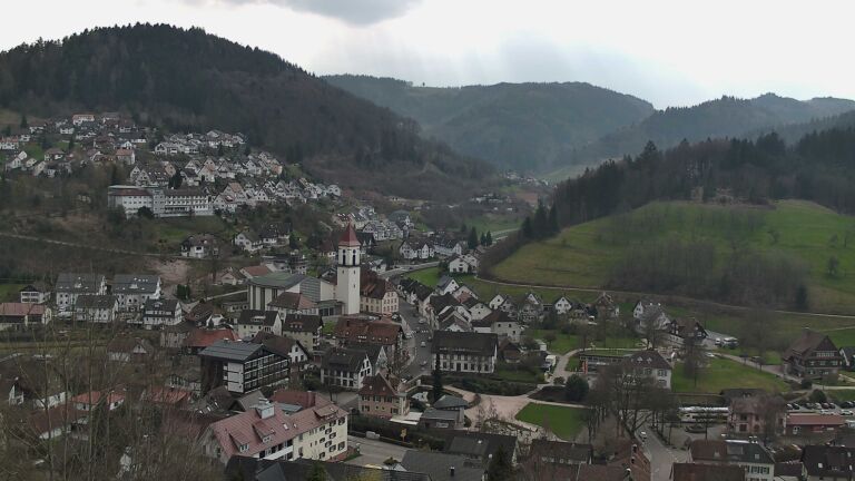 Dieses Bild zeigt eine Webcam-Aufnahme von Ottenhöfen, aufgenommen am Samstag, den 21.03.2026 um 11:00 Uhr