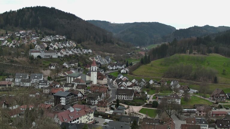 Dieses Bild zeigt eine Webcam-Aufnahme von Ottenhöfen, aufgenommen am Mittwoch, den 25.03.2026 um 09:20 Uhr