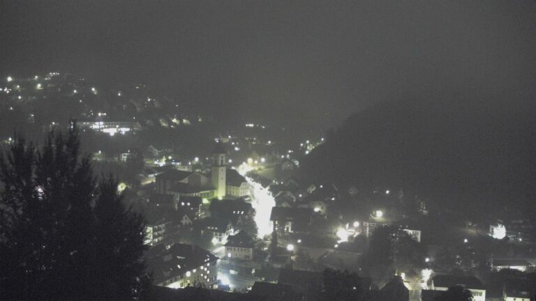 Dieses Bild zeigt eine Webcam-Aufnahme von Ottenhöfen, aufgenommen am Mittwoch, den 21.10.2026 um 06:50 Uhr