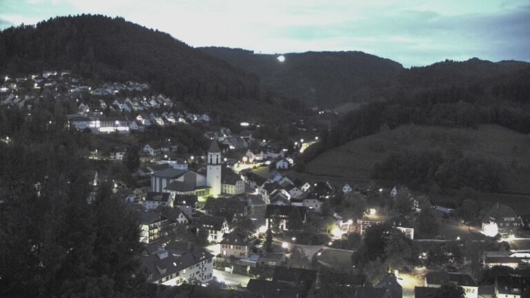 Dieses Bild zeigt eine Webcam-Aufnahme von Ottenhöfen, aufgenommen am Montag, den 14.09.2026 um 06:20 Uhr