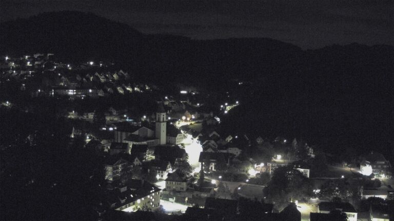 Dieses Bild zeigt eine Webcam-Aufnahme von Ottenhöfen, aufgenommen am Freitag, den 04.09.2026 um 00:30 Uhr