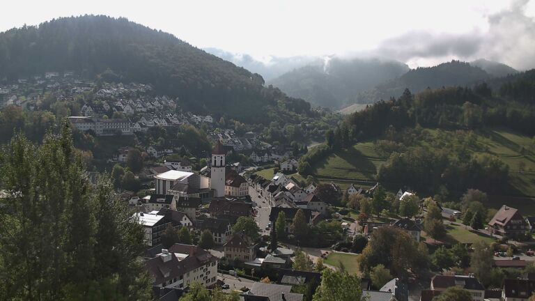 Dieses Bild zeigt eine Webcam-Aufnahme von Ottenhöfen, aufgenommen am Freitag, den 02.10.2026 um 11:10 Uhr