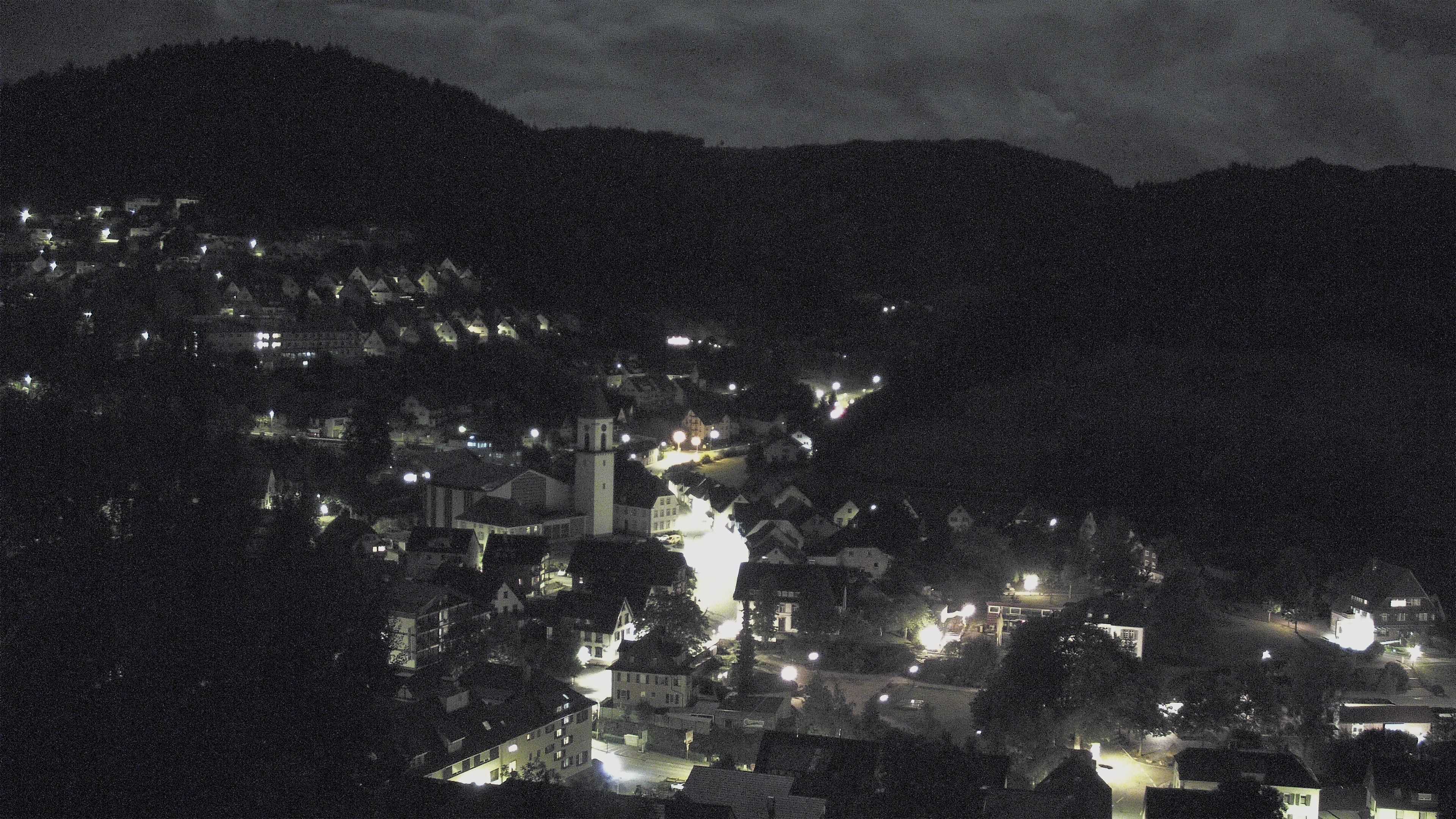Dieses Bild zeigt eine Webcam-Aufnahme von Ottenhöfen, aufgenommen am Dienstag, den 01.09.2026 um 03:30 Uhr