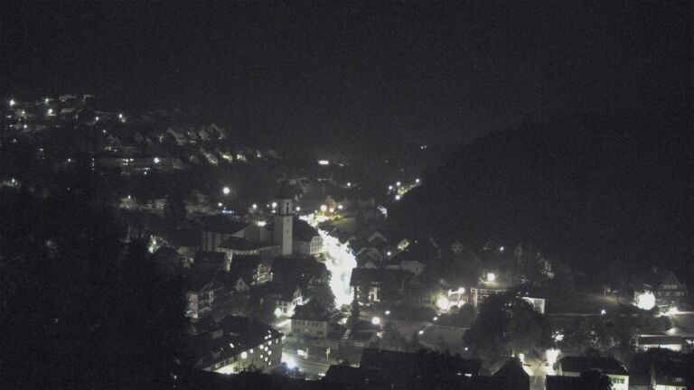 Dieses Bild zeigt eine Webcam-Aufnahme von Ottenhöfen, aufgenommen am Mittwoch, den 09.09.2026 um 04:00 Uhr