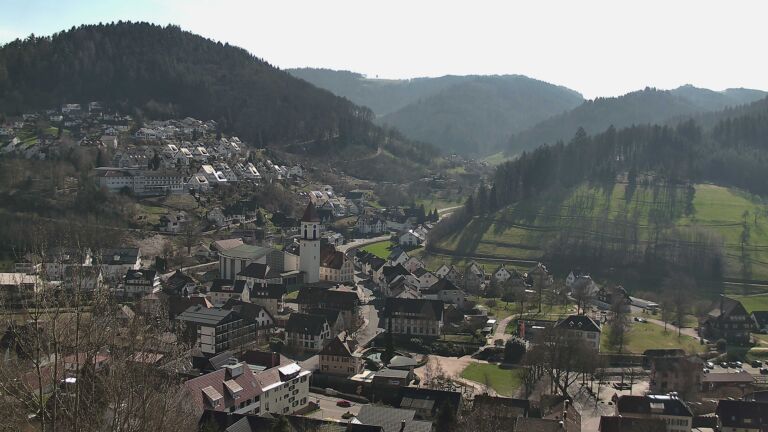 Dieses Bild zeigt eine Webcam-Aufnahme von Ottenhöfen, aufgenommen am Mittwoch, den 04.03.2026 um 12:50 Uhr