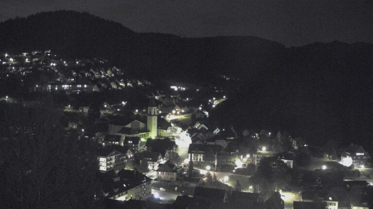 Dieses Bild zeigt eine Webcam-Aufnahme von Ottenhöfen, aufgenommen am Samstag, den 02.05.2026 um 22:30 Uhr