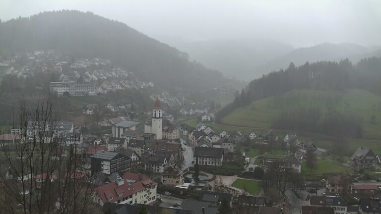 Dieses Bild zeigt eine Webcam-Aufnahme von Ottenhöfen, aufgenommen am Montag, den 30.03.2026 um 10:10 Uhr