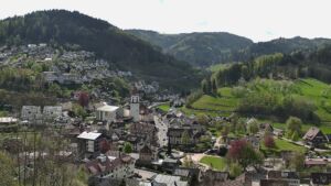 Dieses Bild zeigt eine Webcam-Aufnahme von Ottenhöfen, aufgenommen am Freitag, den 17.04.2026 um 11:50 Uhr